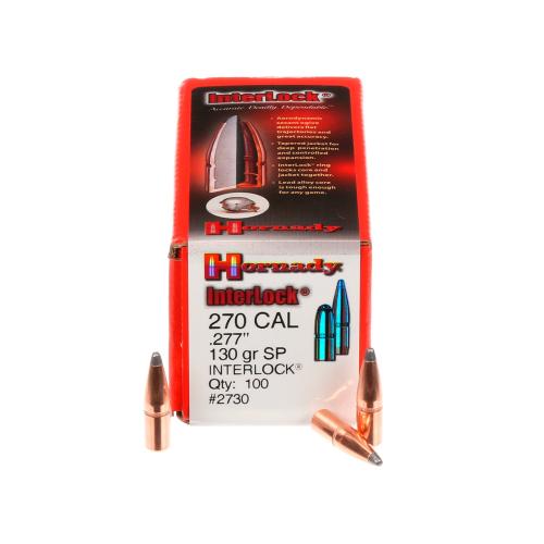 Hornady 270cal .277 Diameter 130gr Bullets 100ct Box
