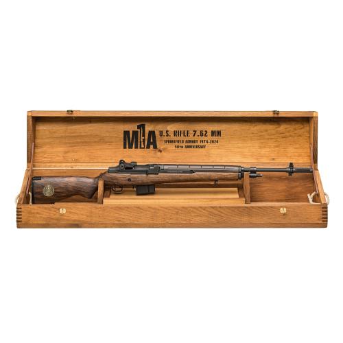 Springfield Armory M1A 50th Anniversary 308 Win 22" w/ Wood Display Case