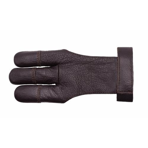 30-06 Cowhide 3-Finger Shooting Glove 2XL - Brown