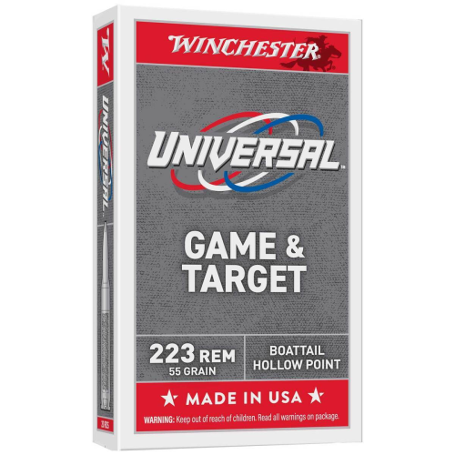 Winchester Universal Game & Target 223 Remington 55gr HP 20rd Box