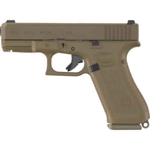 Glock 19X V | 9mm | 4.02" | Coyote Tan