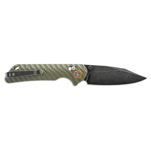 Skallywag Tactical Mako II | Folding Knife | D2 | OD Green G10