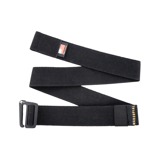 Marsupial Gear Stretch Webbing Belt | Large | Black
