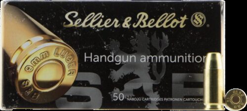 Sellier & Bellot 9mm Subsonic 150gr FMJ 50rd Box