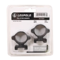 LEU RING RIFLEMAN 1.15`` HIGH MT BLK