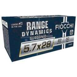 Fiocchi Range Dynamics 5.7x28mm 62gr FMJ 50rd Box