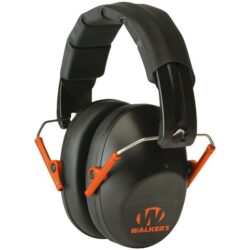 WALKERS EARMUFF LOW PRO FOLDING - ORANGE
