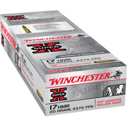 Winchester 17HMR SuperX 20gr XTP 50rd Box