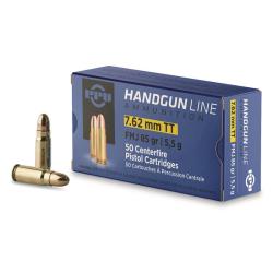 Prvi Partizan 7.62x25mm Tokarev 85gr FMJ 50rd Box