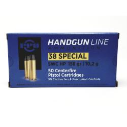 Prvi Partizan 38 Special Semi-Wadcutter HP 158gr 50rd Box