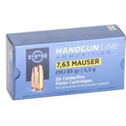 Prvi Partizan 7.63mm Mauser 85gr FMJ 50rd Box