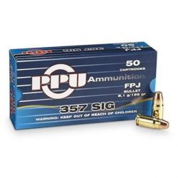 Prvi Partizan 357 Sig 125gr FPJ 50rd Box
