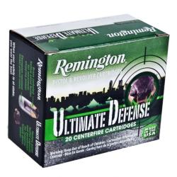 Remington 9mm Ultimate Defense 124gr JHP 20rd Box