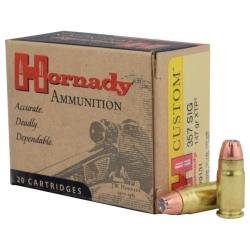 Hornady Custom 357 Sig 147gr XTP 20rd Box