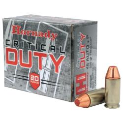 Hornady Critical Duty 45ACP +P 220gr 20rd Box
