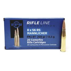 Prvi Partizan 8x56RS Mannlicher 208gr FMJ 20rd Box