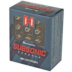Hornady Subsonic 45ACP 230gr STP 20rd Box