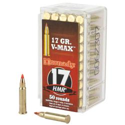 Hornady Varmint 17HMR 17gr V-Max 50rd Box