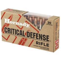 Hornady Critical Defense 223 Rem 55gr 20rd Box