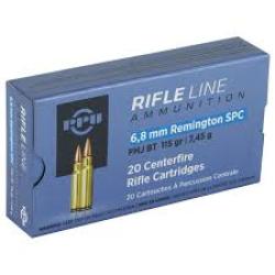 Prvi Partizan 6.8mm Remington Special 115gr FMJBT 20rd Box