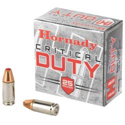Hornady Critical Duty 9mm Luger 135gr FTX 25rd Box