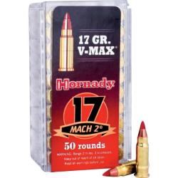 Hornady Varmint 17Mach2 17gr V-Max 50rd Box
