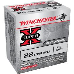 Winchester SuperX Bird Shot 22LR Shotshell #12 50rd Box