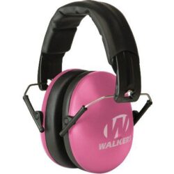 WALKERS EARMUFF FOLDING WMN + YTH - PNK