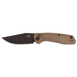ZT 0512 Auto-Folding Knife w/ Micarta & Titanium Handle | CPM Cru-Wear