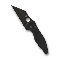 Spyderco YoJimbo 2 Black Plain Edge w/ Black G10 Handle | S30V