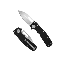 Demko Shark-Cub Stealth Folding Knife Slicer Shark w/ Black G10 Handle | CPM20CV