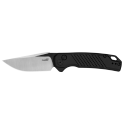 Kershaw Launch 23 Auto Folding Knife, Trail Point Blade w/ Black Anodized Aluminum Handle | CPM 154