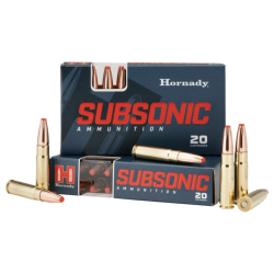 Hornady Subsonic .300 Blackout | 90 Grain | SubX | 20rd Box