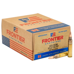 Hornady Frontier 223 Remington | 55 Grain | FMJ | 150rd Box