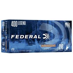 Federal Power Shok | .400 Legend | 210gr SP | 2250fps | 20rd Box