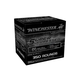 Winchester Super Suppressed | .22 LR Subsonic | 45gr Copper RN | 1060fps | 350rd Box