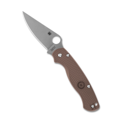 Spyderco Paramilitary 2 Lightweight | CPM 15V | Brown FRN Handle