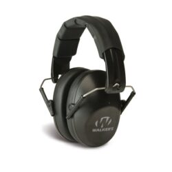 WALKERS EARMUFF LOW PRO FOLDING - BLK