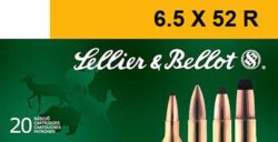 Sellier & Bellot 6.5x52R 117gr Soft Point 20rd Box