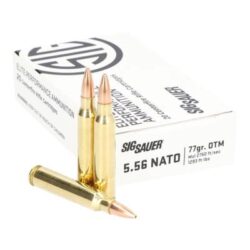 Sig Sauer Elite Match 5.56mm 77gr 20rd Box