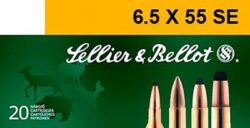 Sellier & Bellot 6.5x55 Swedish 140gr Soft Point 20rd Box