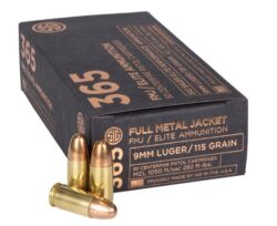 Sig Sauer Elite 365 9mm 115gr FMJ 50rd Box