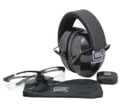 GLK RANGE KIT W/ SHOOTING GLASSES - EARMUFFS EARPLUGS