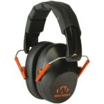 WALKERS EARMUFF LOW PRO FOLDING - ORANGE