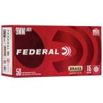 Federal Champion 9mm Training 115gr FMJ 50rd Box