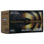 Federal GM150M Gold Medal Premium Large Pistol Primer 1000ct Brick