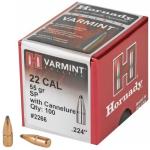 Hornady 22cal .224 Diameter 55gr Bullets 100ct Box