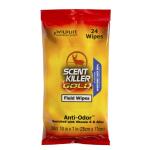WRC Scent Killer Gold Field Wipes - 24 Pack