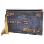 Federal 223 Rem Varmint & Predator 50gr JHP 50rd Box
