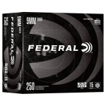 Federal Black Pack 9mm | 115 Grain | FMJ | 250rd Box